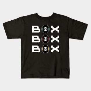 Box Box Box! Kids T-Shirt